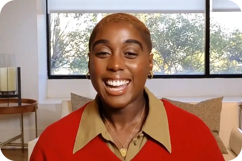 Lashana Lynch from the Virtual Press Junket for Paramount's Bob Marley: One Love